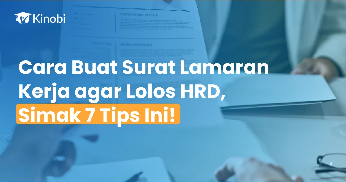 cara buat surat lamaran kerja