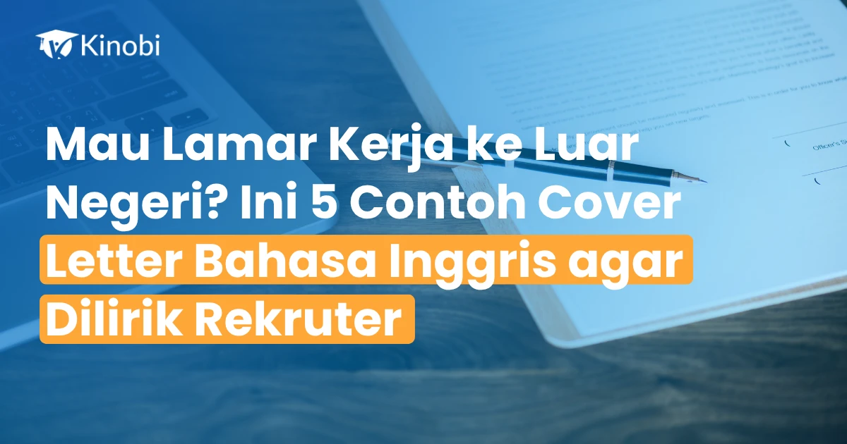 contoh cover letter bahasa inggris
